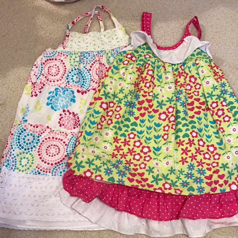 Adorable girls summer dresses (lot 2)